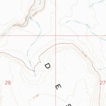 United States Geological Survey Piute Basin West, ID (1973, 24000-Scale) digital map
