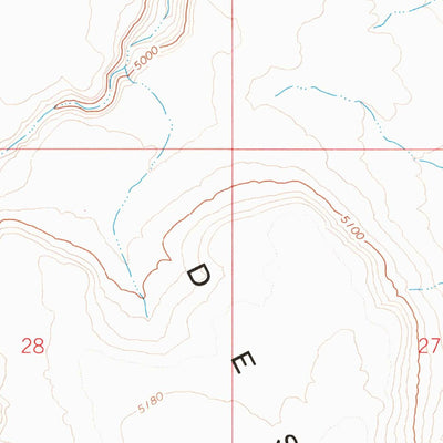 United States Geological Survey Piute Basin West, ID (1973, 24000-Scale) digital map