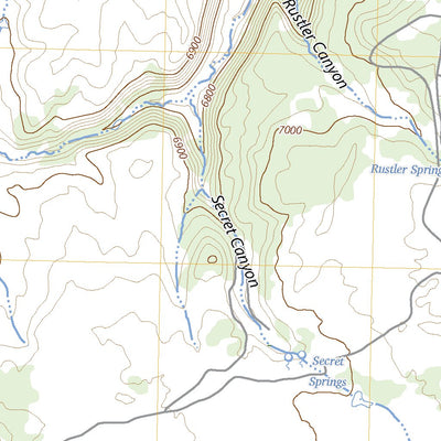 United States Geological Survey Piute Knoll, UT (2023, 24000-Scale) digital map