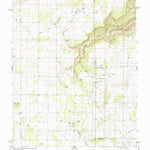United States Geological Survey Piute Knoll, UT-CO (1985, 24000-Scale) digital map