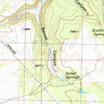 United States Geological Survey Piute Knoll, UT-CO (1985, 24000-Scale) digital map