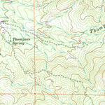 United States Geological Survey Piute Peak, CA (1972, 24000-Scale) digital map