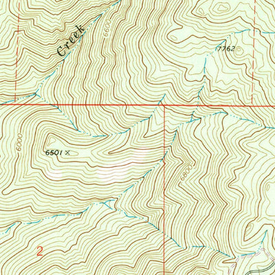 United States Geological Survey Piute Peak, CA (1972, 24000-Scale) digital map