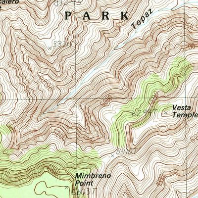 United States Geological Survey Piute Point, AZ (1988, 24000-Scale) digital map