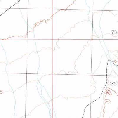 United States Geological Survey Piute Point, NV (1983, 24000-Scale) digital map
