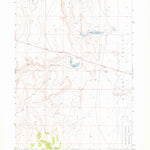 United States Geological Survey Piute Reservoir, OR (1968, 24000-Scale) digital map