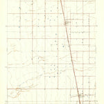 United States Geological Survey Pixley, CA (1950, 24000-Scale) digital map