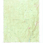 United States Geological Survey Piyau Dome, CA (1990, 24000-Scale) digital map