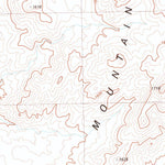 United States Geological Survey Placerites, NV (1981, 24000-Scale) digital map