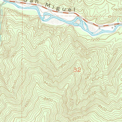 United States Geological Survey Placerville, CO (1953, 24000-Scale) digital map