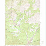 United States Geological Survey Placerville, ID (1976, 24000-Scale) digital map