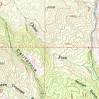 United States Geological Survey Placerville, ID (1976, 24000-Scale) digital map