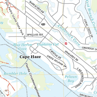United States Geological Survey Placida, FL (2021, 24000-Scale) digital map