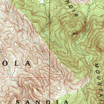 United States Geological Survey Placitas, NM (1990, 24000-Scale) digital map