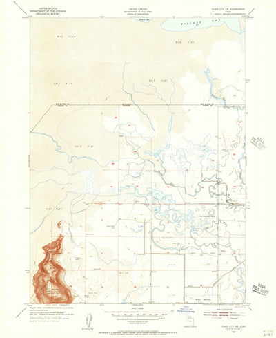 United States Geological Survey Plain City SW, UT (1955, 24000-Scale) digital map