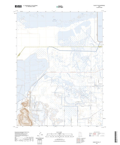 United States Geological Survey Plain City SW, UT (2023, 24000-Scale) digital map