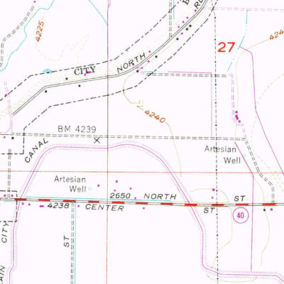 United States Geological Survey Plain City, UT (1955, 24000-Scale) digital map