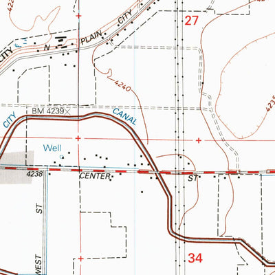 United States Geological Survey Plain City, UT (1998, 24000-Scale) digital map