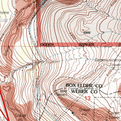 United States Geological Survey Plain City, UT (1998, 24000-Scale) digital map