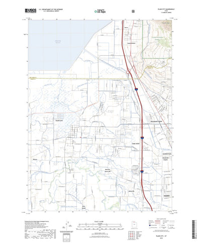 United States Geological Survey Plain City, UT (2023, 24000-Scale) digital map