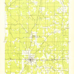 United States Geological Survey Plain Dealing, LA (1950, 31680-Scale) digital map