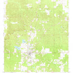 United States Geological Survey Plain Dealing, LA (1981, 24000-Scale) digital map