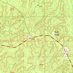 United States Geological Survey Plain Dealing, LA (1981, 24000-Scale) digital map