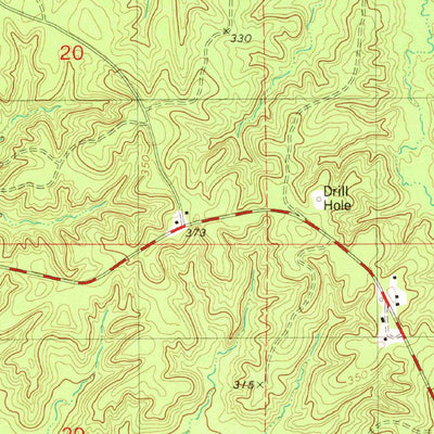 United States Geological Survey Plain Dealing, LA (1981, 24000-Scale) digital map