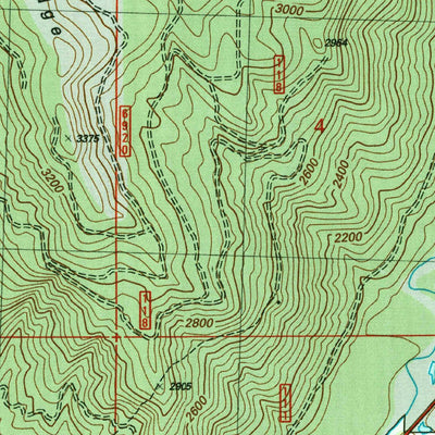 United States Geological Survey Plain, WA (2004, 24000-Scale) digital map