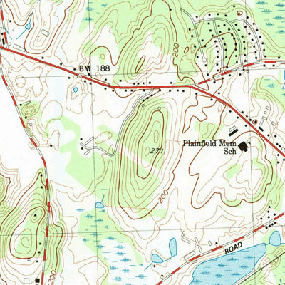 United States Geological Survey Plainfield, CT (1983, 24000-Scale) digital map