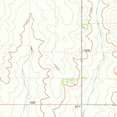 United States Geological Survey Plainfield, IA (1971, 24000-Scale) digital map