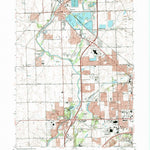 United States Geological Survey Plainfield, IL (1993, 24000-Scale) digital map
