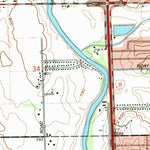 United States Geological Survey Plainfield, IL (1993, 24000-Scale) digital map