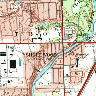 United States Geological Survey Plainfield, IL (1993, 24000-Scale) digital map