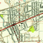 United States Geological Survey Plainfield, IN (1953, 24000-Scale) digital map