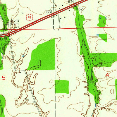 United States Geological Survey Plainfield, IN (1959, 24000-Scale) digital map