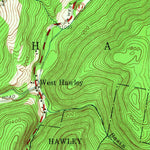 United States Geological Survey Plainfield, MA (1955, 24000-Scale) digital map
