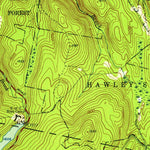 United States Geological Survey Plainfield, MA (1955, 31680-Scale) digital map