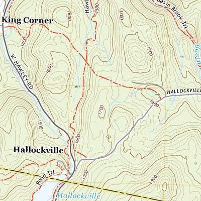United States Geological Survey Plainfield, MA (2021, 24000-Scale) digital map