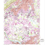 United States Geological Survey Plainfield, NJ (1955, 24000-Scale) digital map