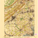 United States Geological Survey Plainfield, NJ-NY (1921, 62500-Scale) digital map