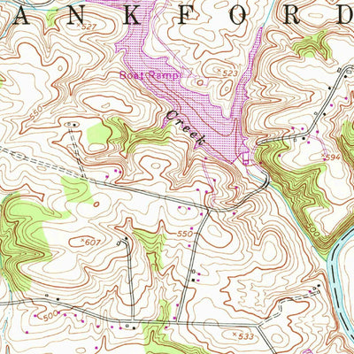 United States Geological Survey Plainfield, PA (1952, 24000-Scale) digital map