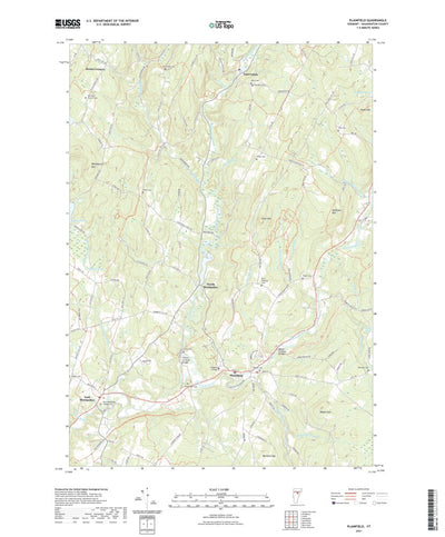 United States Geological Survey Plainfield, VT (2021, 24000-Scale) digital map