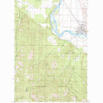 United States Geological Survey Plains, MT (1985, 24000-Scale) digital map
