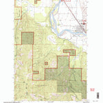 United States Geological Survey Plains, MT (1999, 24000-Scale) digital map