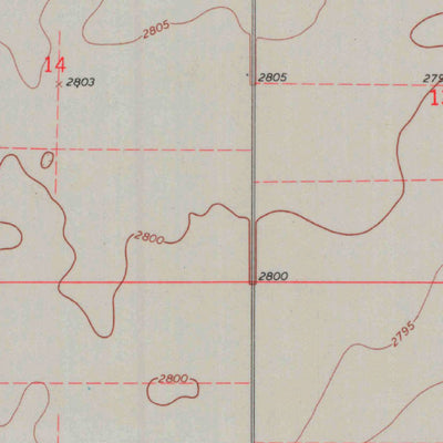 United States Geological Survey Plains NE, KS (1967, 24000-Scale) digital map