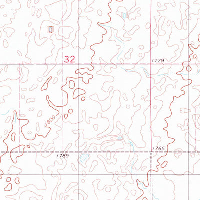 United States Geological Survey Plainview Colony NE, SD (1978, 24000-Scale) digital map