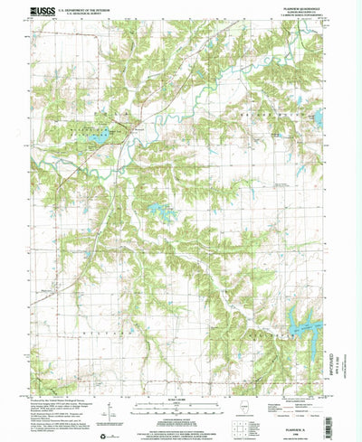 United States Geological Survey Plainview, IL (1998, 24000-Scale) digital map