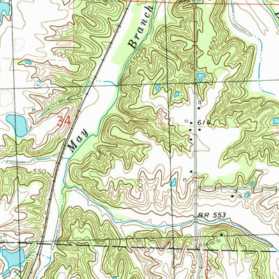 United States Geological Survey Plainview, IL (1998, 24000-Scale) digital map