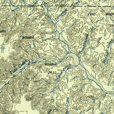 United States Geological Survey Plainview, TX-OK (1958, 250000-Scale) digital map